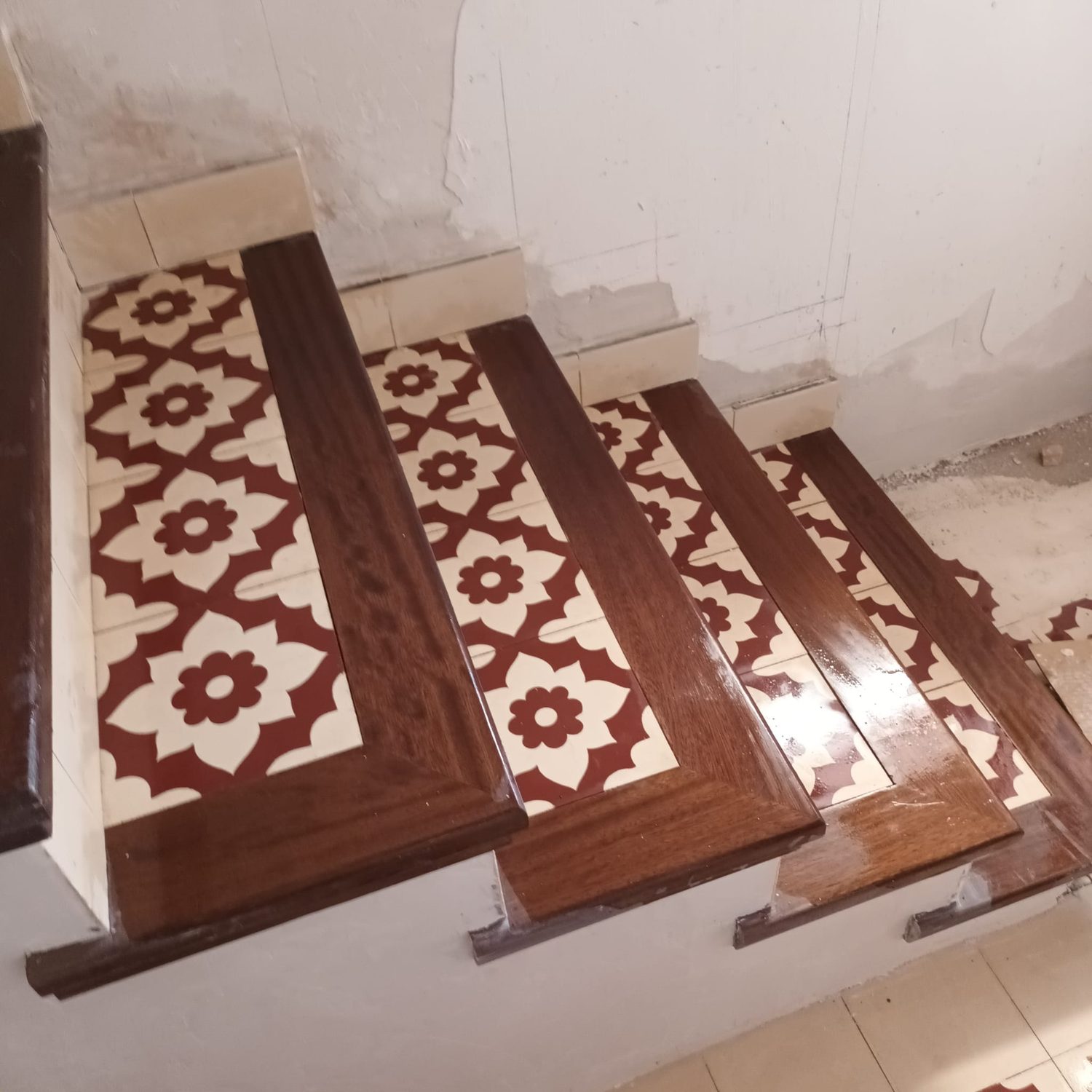 Escalera artesanal