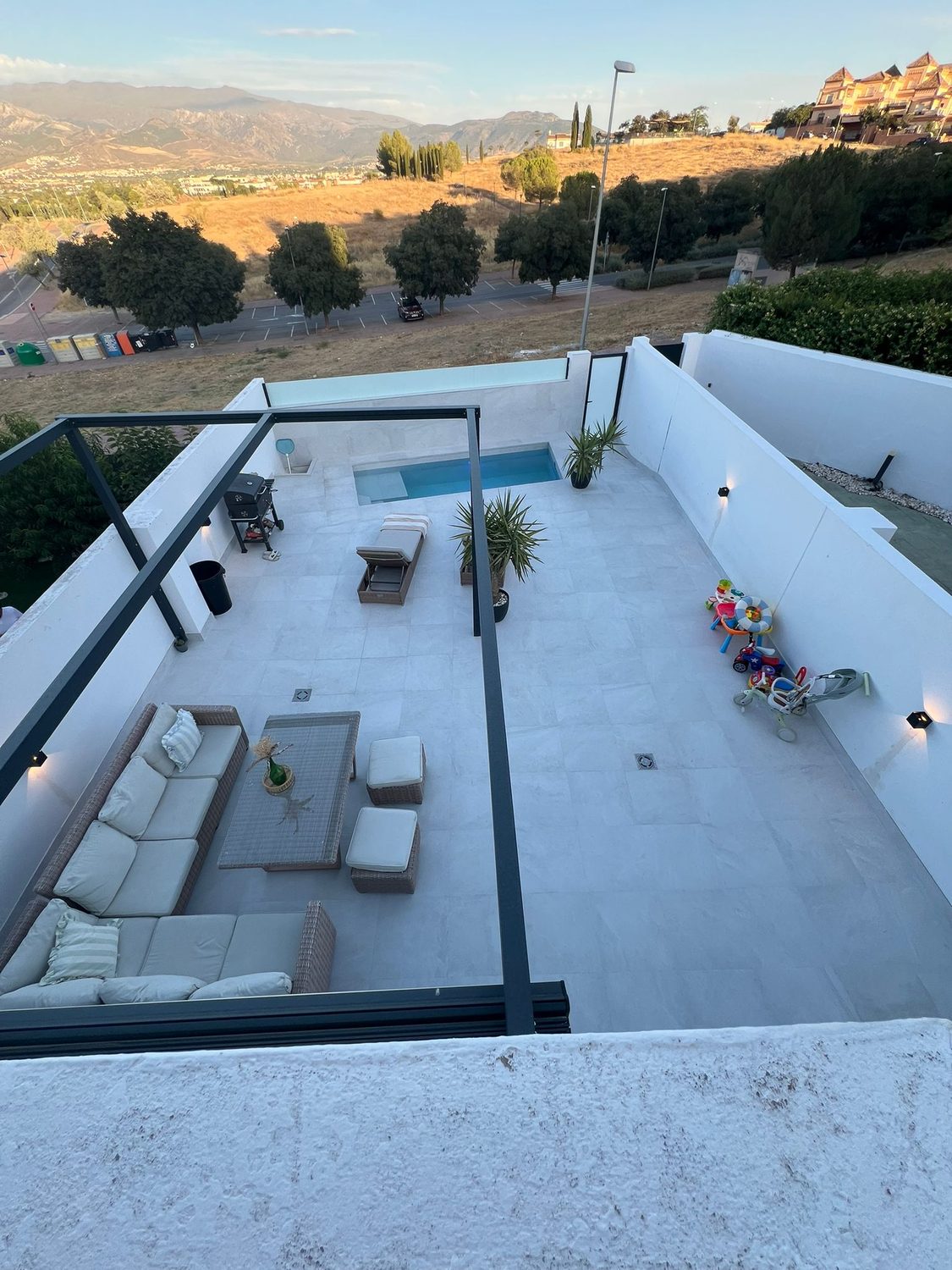 Construcción de piscina